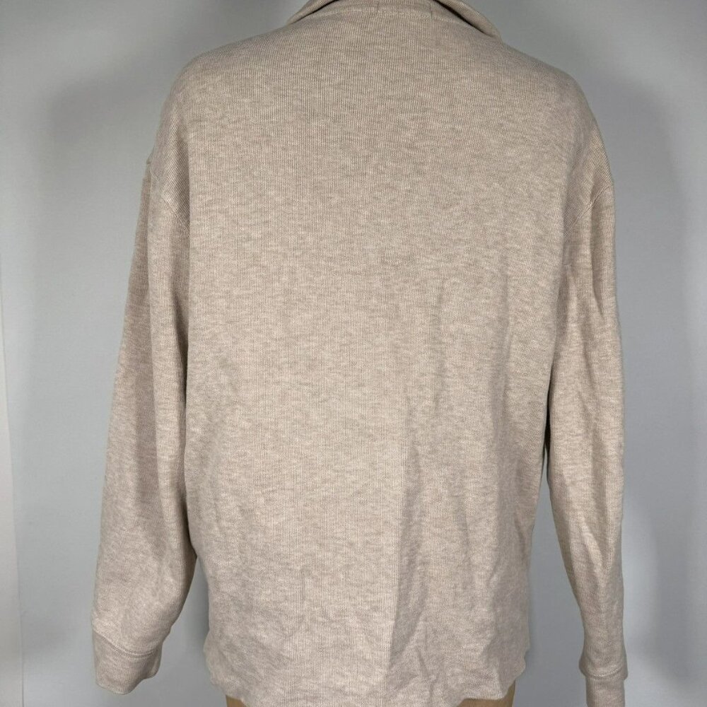 Vintage Polo Ralph Lauren 1/4 Zip knitted Cotton Sweater - Picture 2 of 9